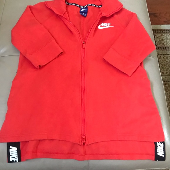 Orange Nike Quarter Sleeve Jacket, Small, … - Picture 4 of 5